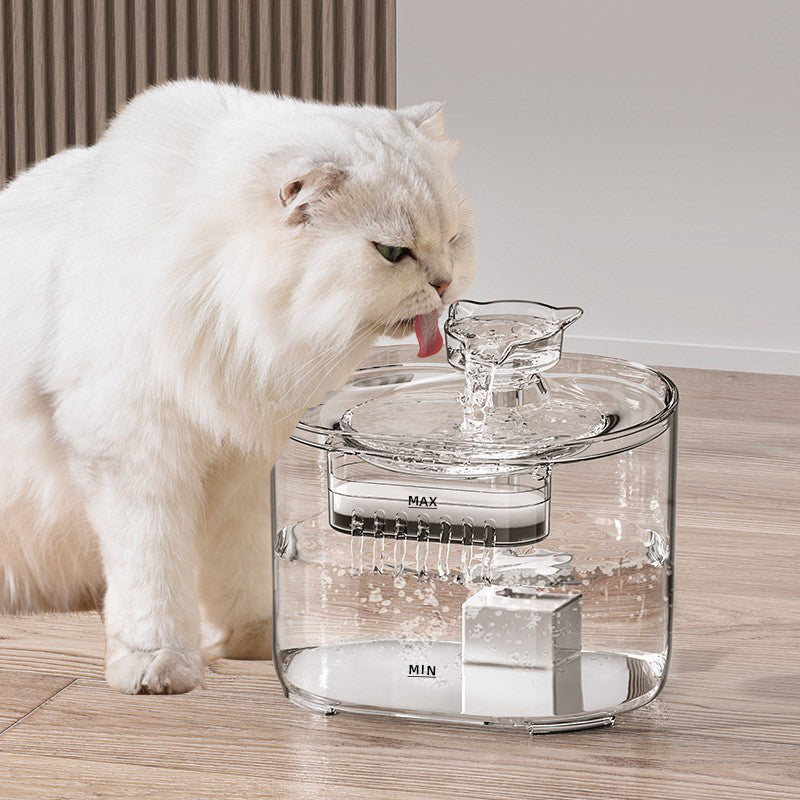 2.2 Liters Automatic Pet Drinking Waterer - FT666 Clear